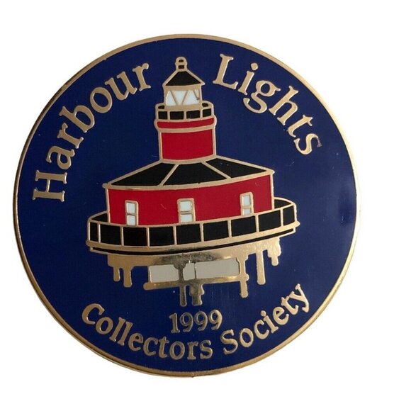 Harbour Lights Collector's Society Pins Lot of 7 Collectible Excellent 1995-2000 - Picture 6 of 12